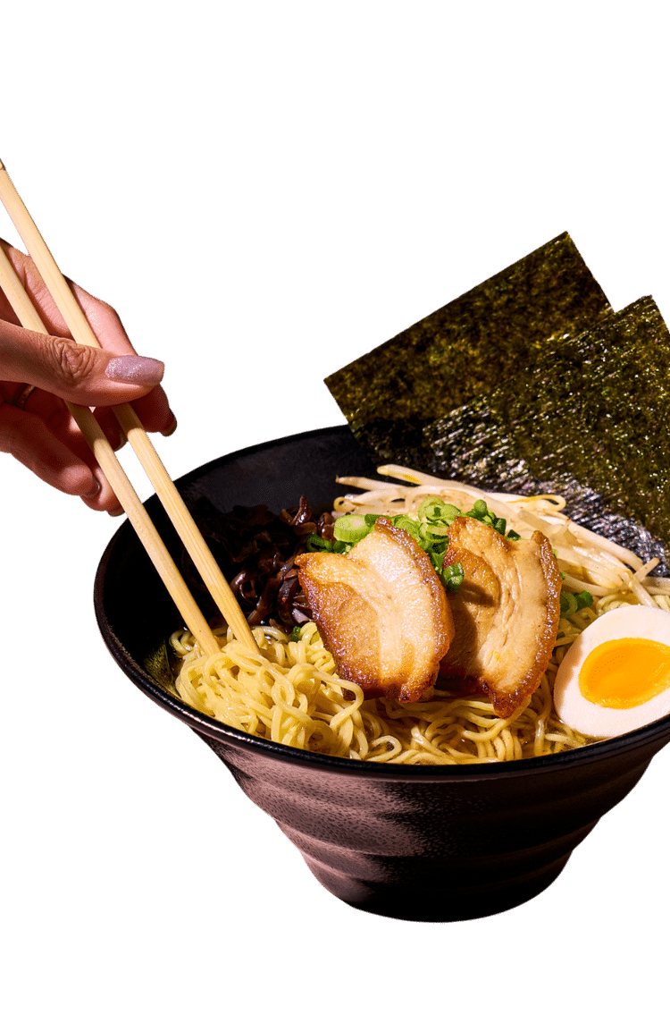 V2 Shoyu Ramen Hero Image on Home Page Mobile